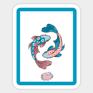 PISCES Zodiac Sticker